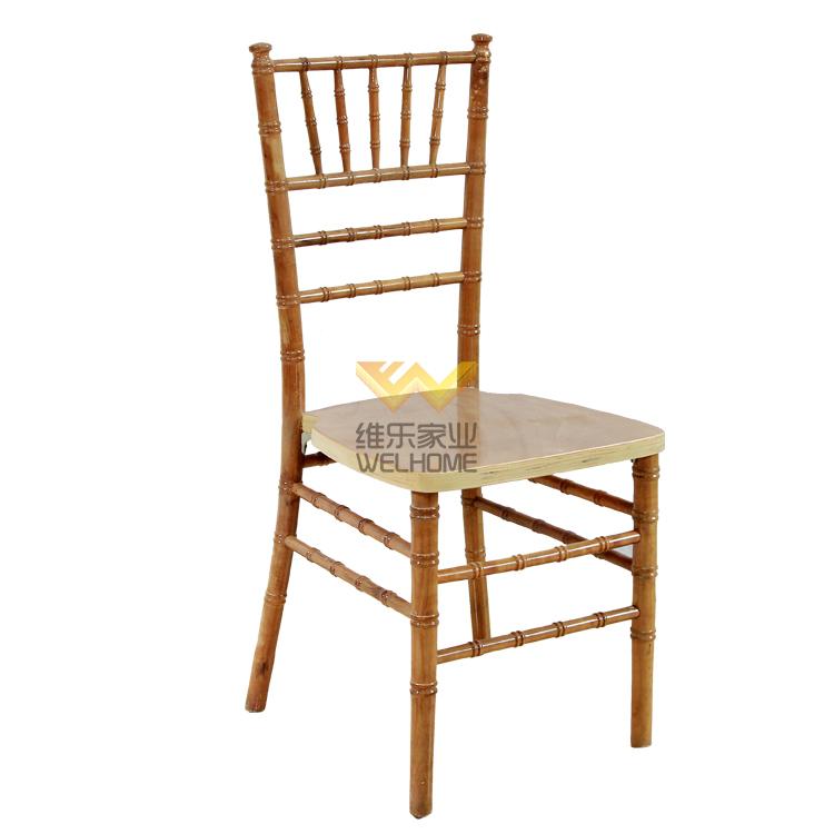 Natural wooden color tiffany chair for wedding/event